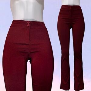 Vintage 90’s Burgundy Pimkie Pants